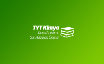 TYT Kimya Konu Anlatımı ve Soru Bankası Önerisi, TYT Kimya Kaynak Kitap Önerisi